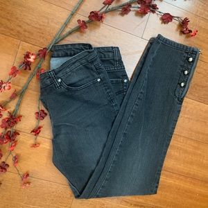 Cache Stone Washed Black Jeans